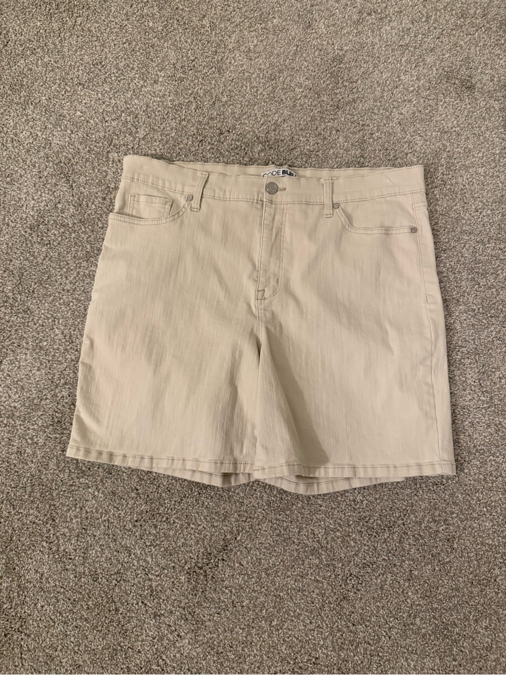 Code Bleu High-Rise Denim Shorts Size 16 GUC
